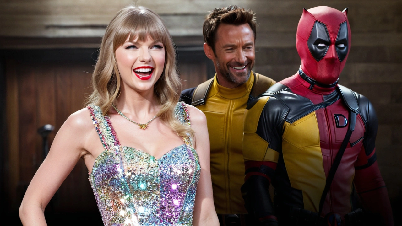 Taylor Swift Applauds Hugh Jackman in 'Deadpool & Wolverine,' Playfully Teases Ryan Reynolds
