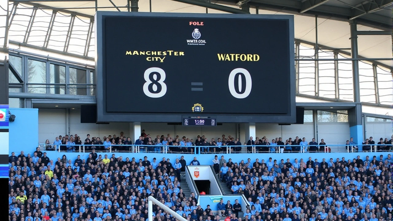 Manchester City vs Watford: A Historical Review of Matches and Key Stats