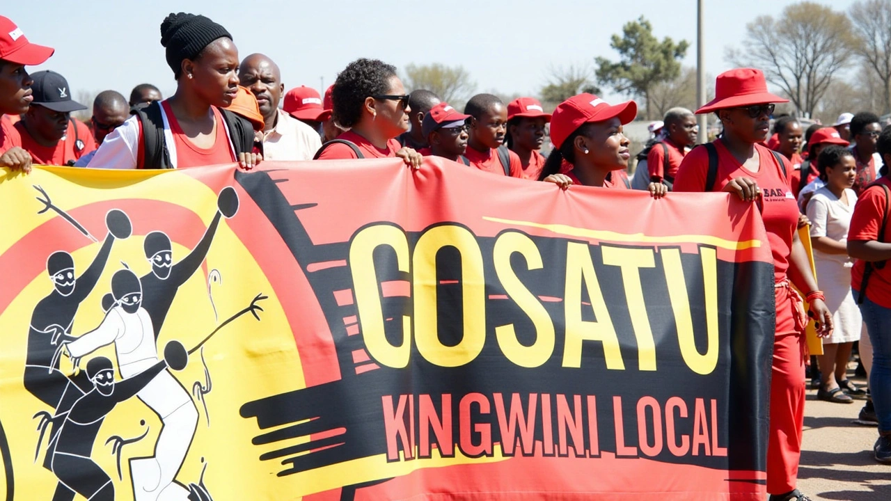 South African Workers Unite for Nationwide Strike to Challenge Economic Crisis